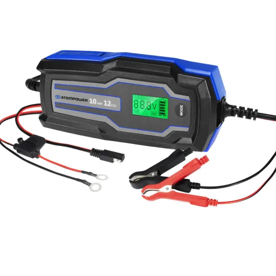 ATEM POWER 10A 6V 12V Automatic AGM GEL Car Truck Battery Charger