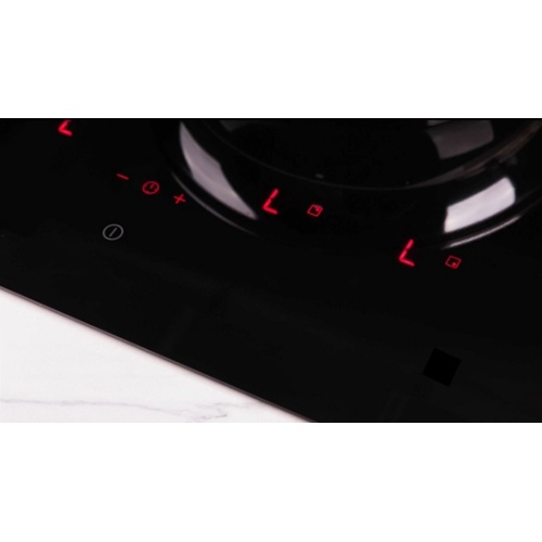 2 개의 버너가 장착 된 Electrolux Black Glass Gas Hob