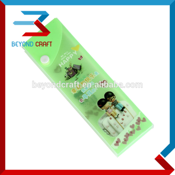 GOOD price PP plastic sliding Pencil box