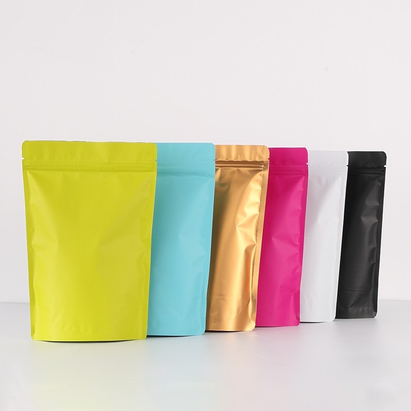 brown stand up pouch