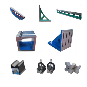 High Precision Cast Iron T Slots Square Block & Iron V Block Calibration Tools
