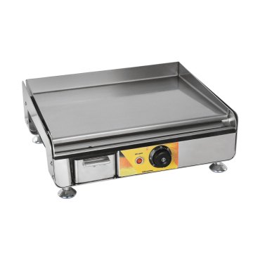 Stainless Steel Electric Griddle Hot Plate Commercial BBQ Grill Pan Steamer Fried Steak Pan Stove