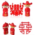 Casal de casamento tradicional Silicone Micro Flash Drive Cover