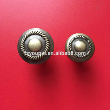Shabby Chic Round Zinc Alloy Cabinet door Knobs
