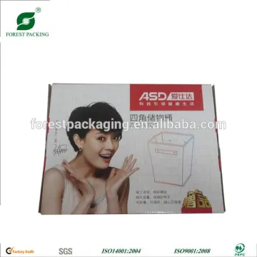 COLOR PRINTING STORAGE CARDBOARD PACKAGING BOX