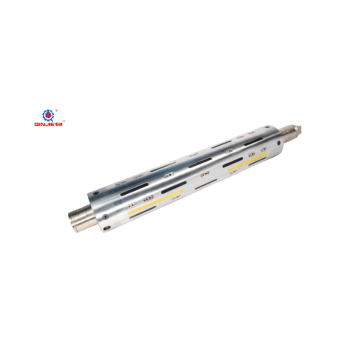 Eixo pneumático chaveado em aço de 6 polegadas com polia