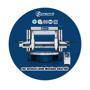 CNC Double Volume Vertical Lathe Machine CK5263/CK5280/CK52100 for Heavy Duty High Precision Metal Processing