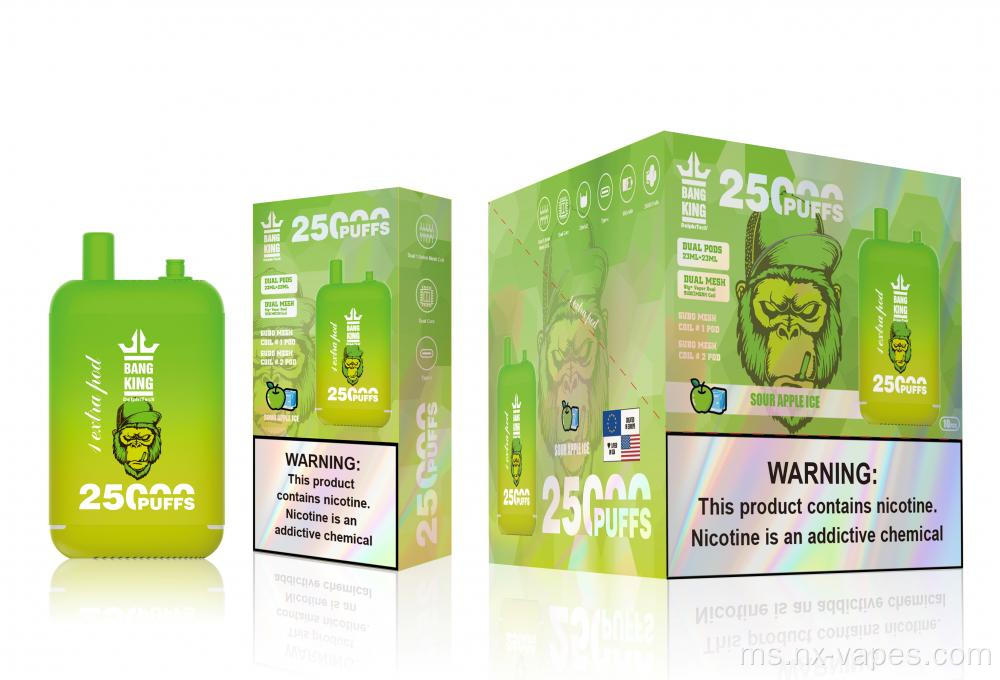 Borong bang king 25000 25k puffs boleh guna