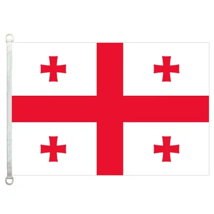 Georgia flag 90*150cm 100% polyster