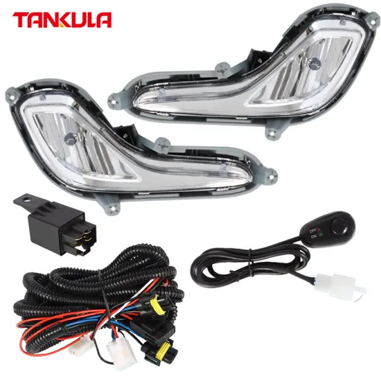 Tankula Hot Sale LED Fog Light Set with Wiring Harness for HYUNDAI ACCENT 2012