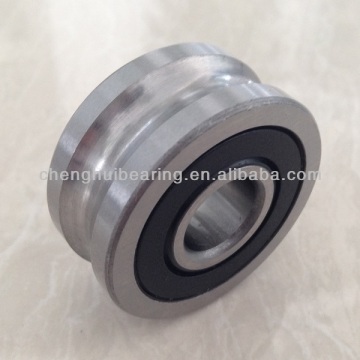 Penggelek trek dengan cincin luar yang diprofilkan LFR5201-12-2RS, ID 12mm, OD 35mm, wayar gage 12mm, baris berganda, meterai getah di kedua-dua belah pihak