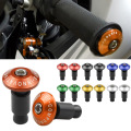 Motorcycle aluminum alloy plug handlebar plug