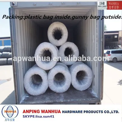 Anping Wanhua--electric galvanizedwire for building