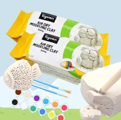 Non Staining Air Dry 500g Plasticine - Art DIY Modeling Clay for Kids