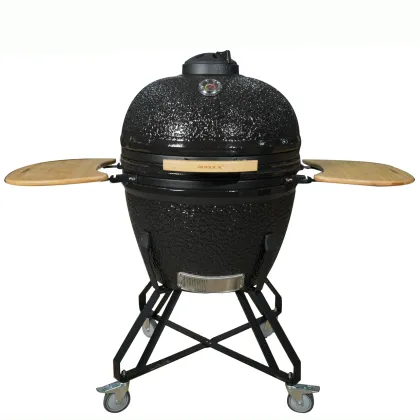 Auplex Kamado Green Ceramic Big Joe XXL 27 Inch Egg BBQ Grill