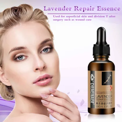 Lavender Repair Essence: Private Label Effective Scar Removal Serum for Anti-Acne Skin Care