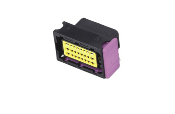 24holes cassette auto electrical wire connectors for vehicle, snap knob connector