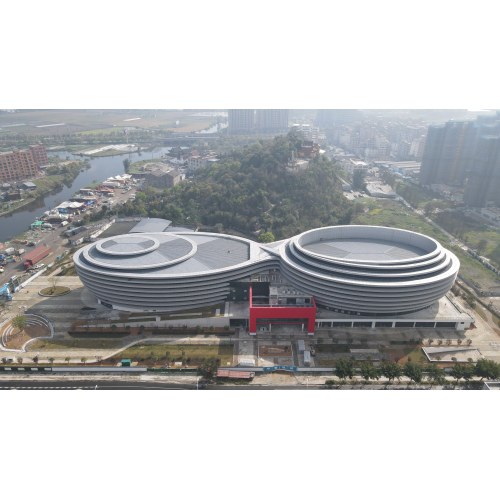 Contrato laboral de estructura de acero Centro deportivo Liushi