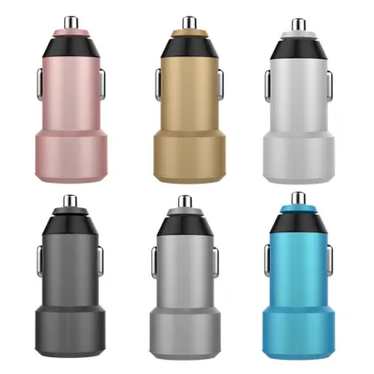 OEM brand Dual Usb Car Charger 5V 2.1A Usb,Portable Car Battery Charger,Dual Usb Charger adapter