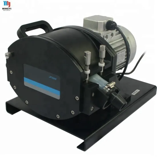 Batch transfer industrial stepper peristaltic pump