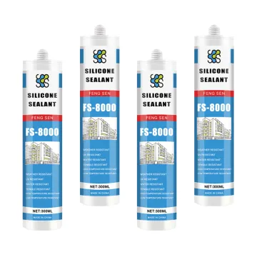 Clear Silicone Sealant: Waterproof, Weatherproof Adhesive for Glass and Neutral Surfaces