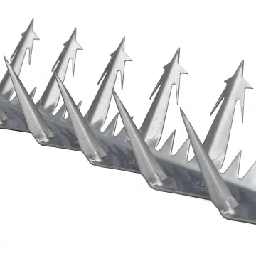 Hot Galvanized Anti-Climb Shark Tooth Steel Fencing