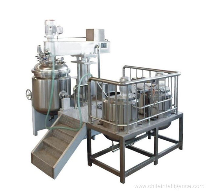 Vacuum Emulsifier Homogenizer Type Paint Dispersion Machine