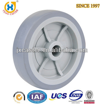 TPE single big wheel with PP Core and Roller Bearing