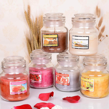 Multiple Fragrance Lid Jar Candle Set