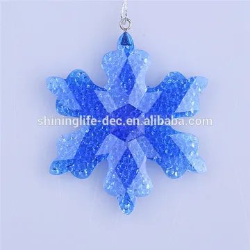 Small size snowflake new style colorful indoor decoration snowflake ornament