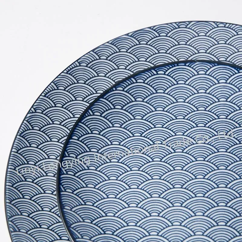 Luxury Eco-Friendly Floral Porcelain Dinner Set