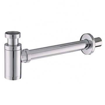 Tembaga Modern Basin Saliran Susti Sink Sink Botol Botol Siphon P Trap untuk Bilik Mandi