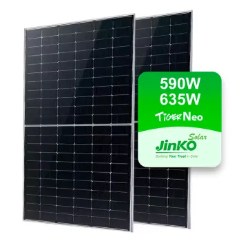 Jinko Solar Panels: 550W to 570W Tiger Neo N-Type 72HL