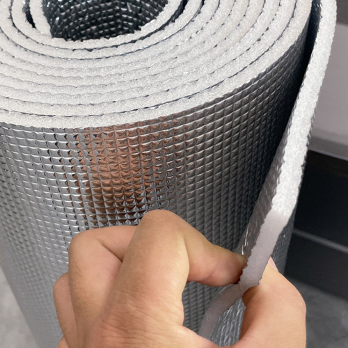 Algodón perlado de aislamiento térmico de película de aluminio de doble cara para la construcción de casas