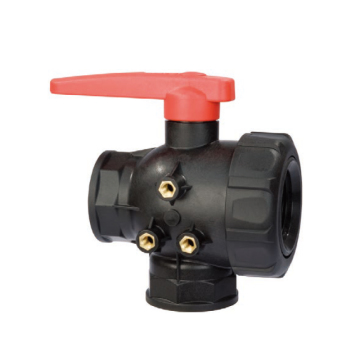 YD Hot Selling PVC Double 3 Way PVC True Union Ball Valve for ARAG