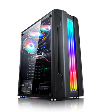 Transparent Acrylic Metal Computer Case for ATX/Micro-ATX/mini-ITX Motherboards