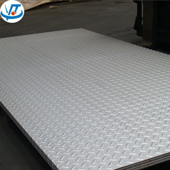 Hot Rolled Carbon Steel St52-3 Chequered Steel Plate 12mm