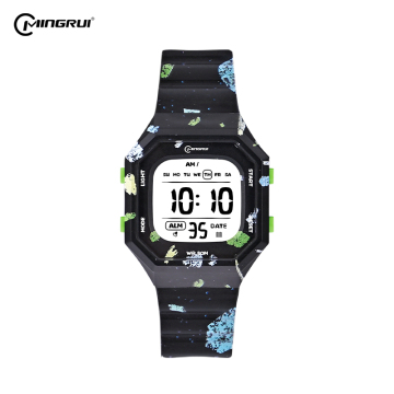 2025 Kids' Cartoon Waterproof Digital Watch with Custom Logo