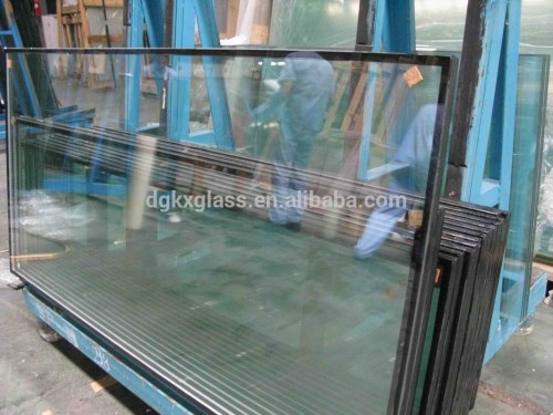 Transparent sound insulation glass curtain wall