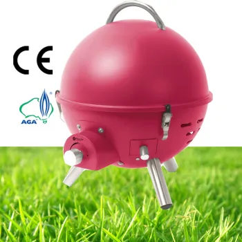 Outdoor Folding Portable Spherical Gas BBQ Grill