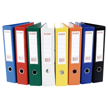 2 "A4 Eagle PVC Cover คันโยกไฟล์โค้ง