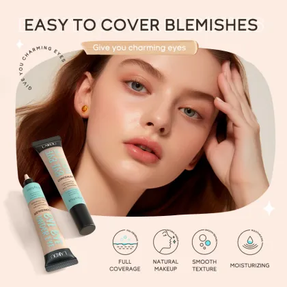 LAIKOU 8g Bye Bye Under Eye Concealer: Full Coverage, Long Lasting, Hydrating, Skin Tone Adjusting