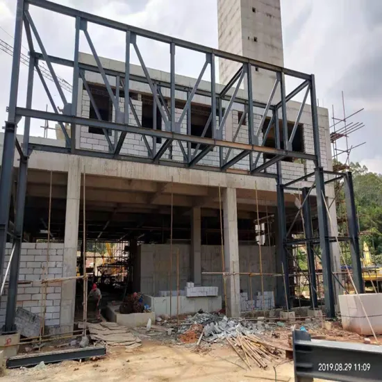 Fabricated Light Large Trussed Frame Steel Structure