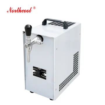 240v compressor beer cooler barrel with ice tube cooling