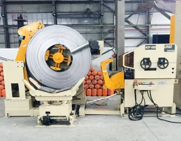 Automatic Sheet Metal 3-in-1 Coil Feeder System for Stamping Press Line