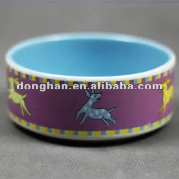 cute ceramic pet bowl