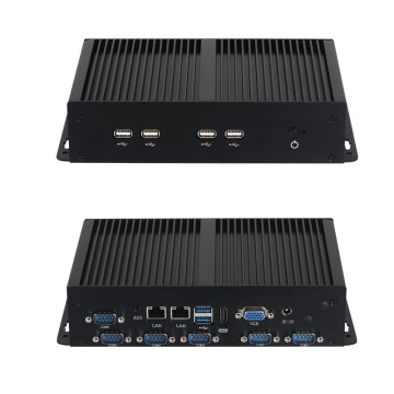 Core I3-6100U Six COM Industrial PC