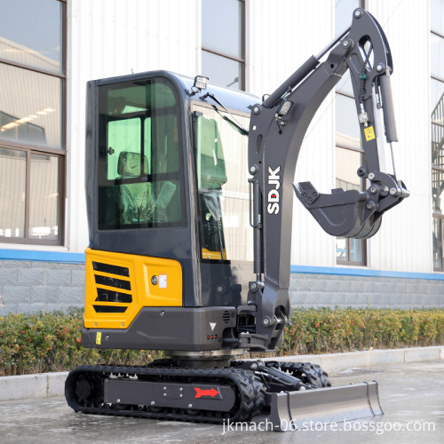 High Efficiency Small Excavator: Free Shipping Micro Mini Machine - 2 Ton Multifunctional Chinese New Bagger Digger