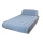 P&D Comfortable Queen Flocking Air Bed with Pump