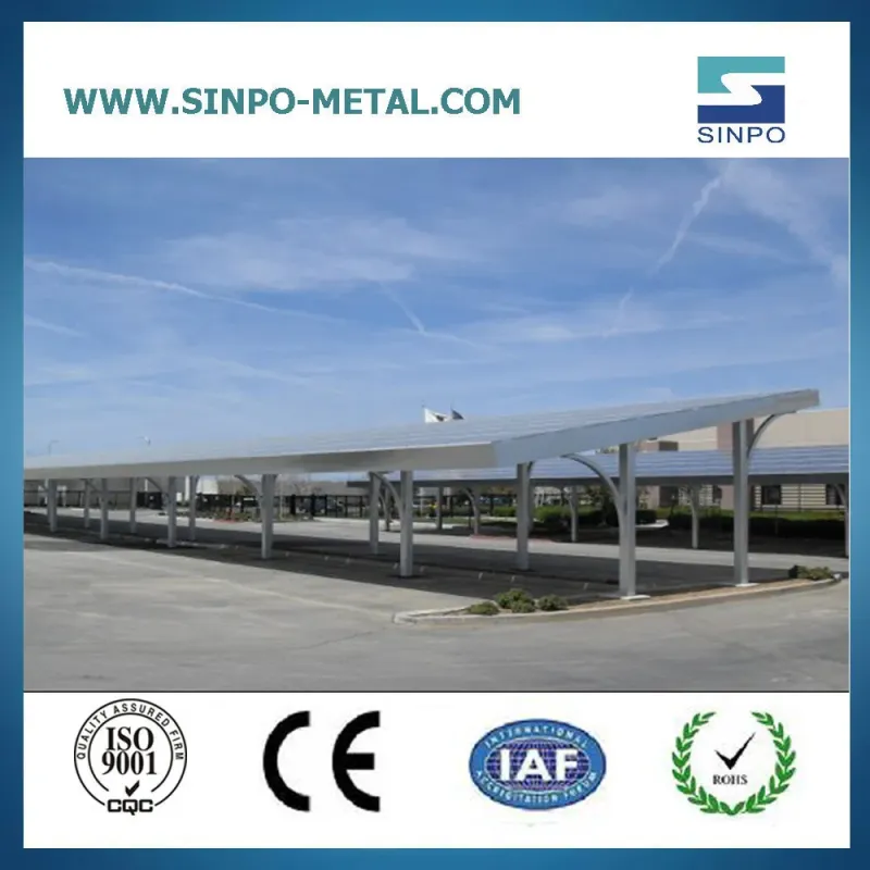 Solar Carport Mounting Bracket Structure